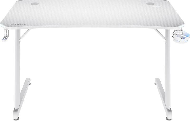 Trust GXT709W Luminus RGB Desk Wit | Gaming desks | 8713439253283