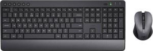 Trust Trezo Comfort Draadloze Keyboard & Mouse Set Toetsenbord Zwart