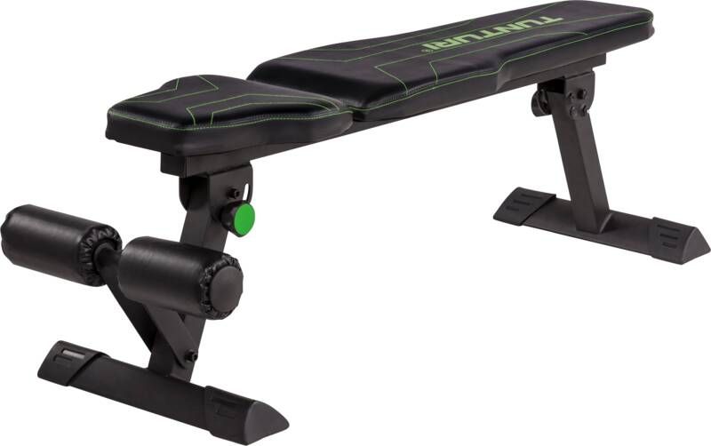 Tunturi FB80 Halterbank Fitnessbank Trainingsbank Flat Bench Vlak Incl. gratis Training app