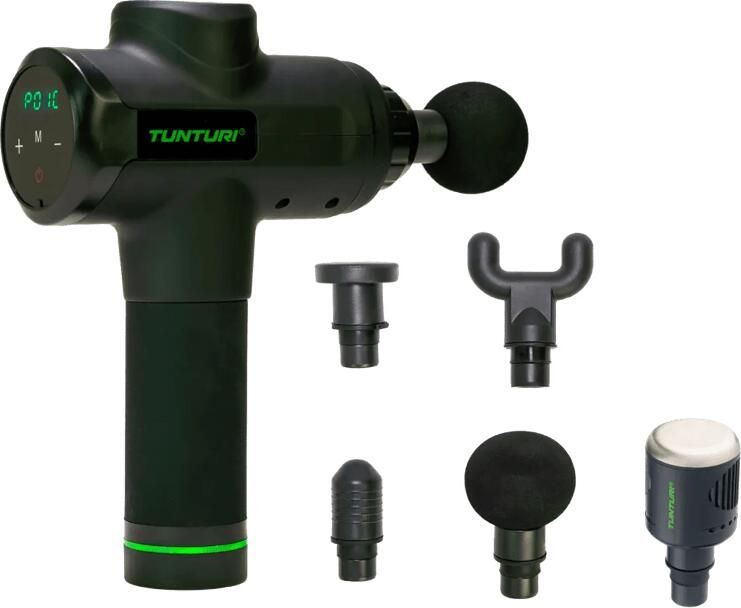 Tunturi Massage Gun + Massagekop Warm en Koel