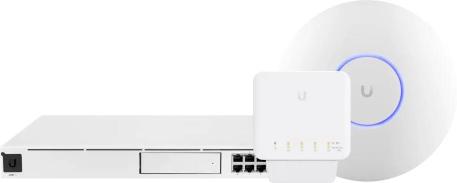 Ubiquiti Startpakket topklasse voor internet in een klein bedrijf