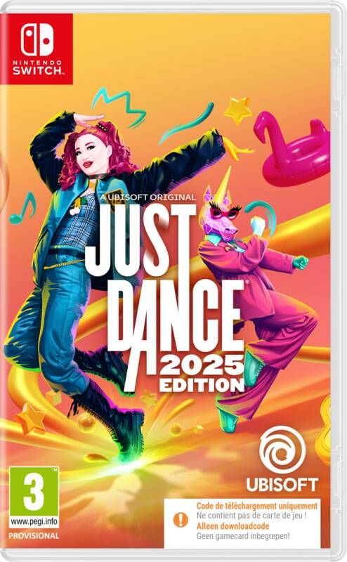 Ubisoft Just Dance 2025 Edition (Code in Box) Nintendo Switch