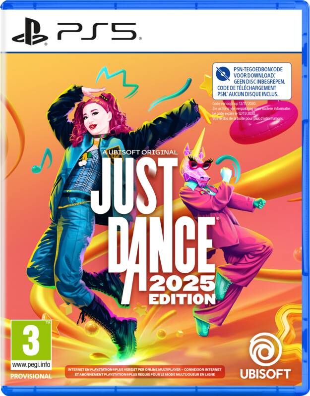 Ubisoft Just Dance 2025 Edition (Code in Box) PS5