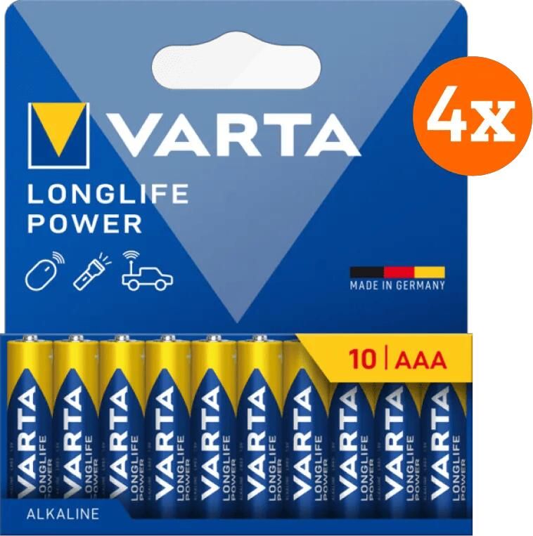 Varta Longlife Power AAA Pack 40 stuks