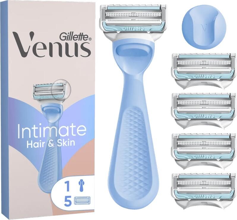 Venus Gillette Intimate + 5 Navulmesjes