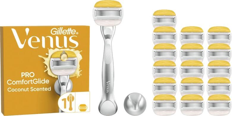 Venus Gillette Pro ComfortGlide + 16 navulmesjes