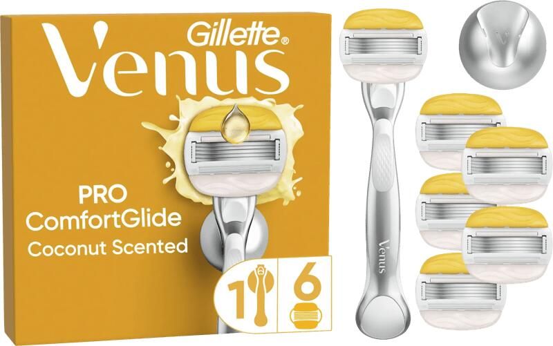 Venus Gillette Pro ComfortGlide + 6 Navulmesjes