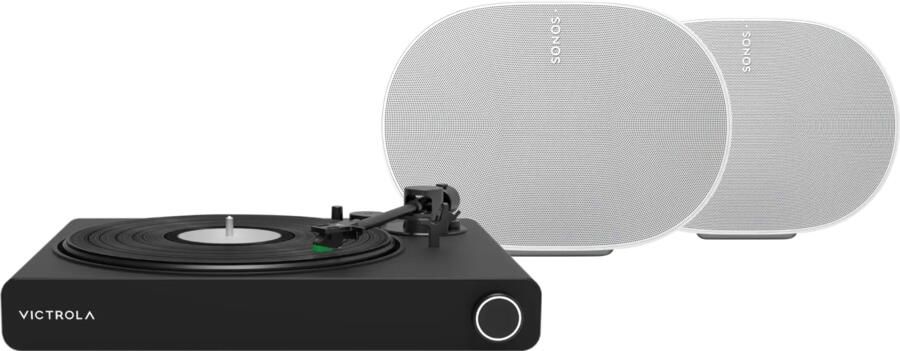 Victrola Stream Onyx Speaker Set Era 300 Wit