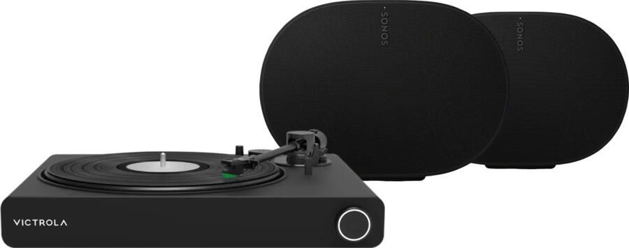 Victrola Stream Onyx Speaker Set Era 300 Zwart