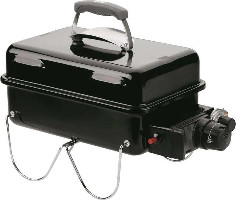 Weber Go-Anywhere Gasbarbecue Zwart 42x26 cm 1 Brander