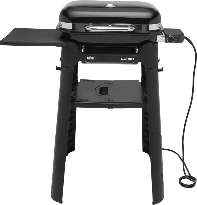 Weber Lumin Compact Elektrische barbecue Zwart 91 x 73 5 x 56 cm 1 Brander