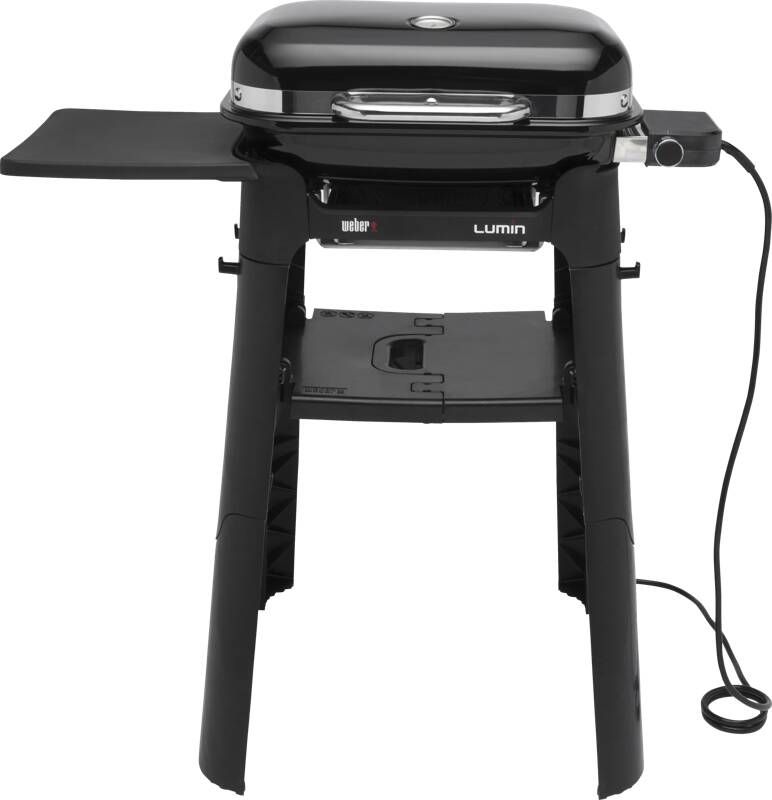 Weber Lumin Nordic Met onderstel Elektrische barbecue Zwart 94 x 90 x 48 5 cm 1 Brander