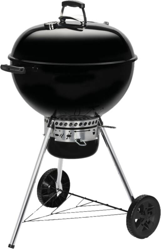 Weber E-5730 Barbecue Verrijdbaar Houtskool (brandstof) Zwart Zilver