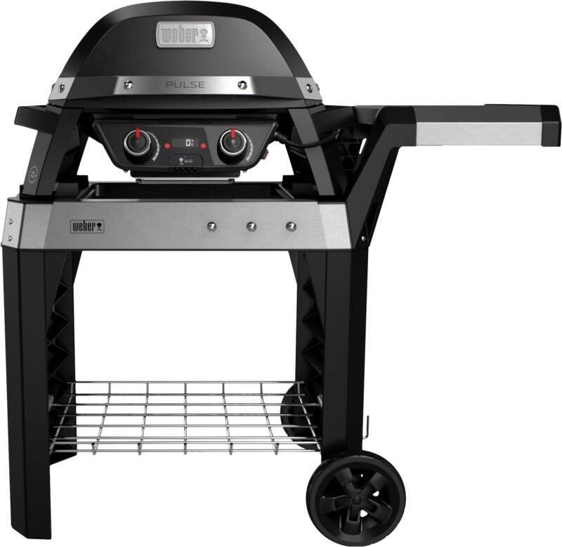 Weber Pulse 2000 Barbecue Verrijdbaar Electrisch Zwart Zilver 2200 W