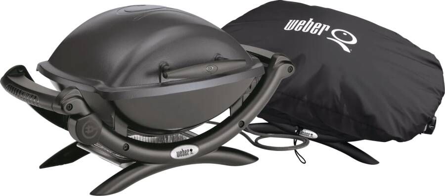 Weber Q1400 + Luxe Hoes Q1000-serie