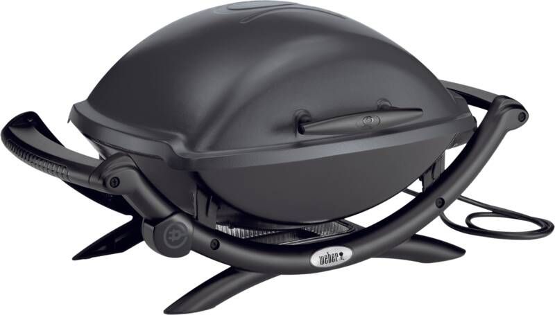 Weber Elektrische grill Q 2400 Dark Grey 80 cm x 48 cm x 66 cm