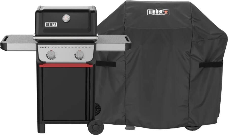 Weber Spirit E-210 + Premium Barbecuehoes Spirit II