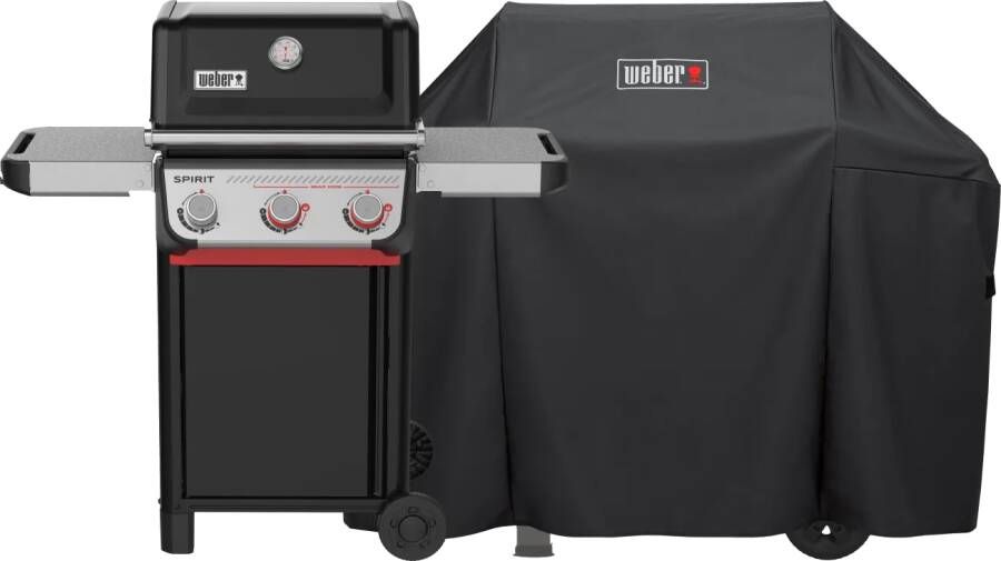 Weber Spirit E-325 + Premium Barbecuehoes Spirit III