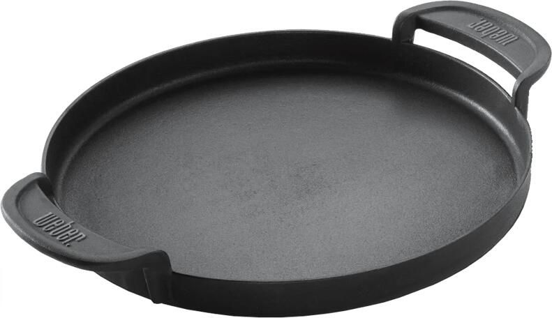 Weber Bakplaat Glad Gourmet BBQ System BBQ accessoires ø30 cm Gietijzer