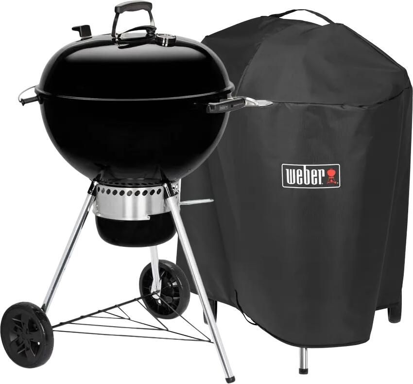 Weber Master Touch GBS E-5750 57 cm Zwart + Premium Hoes 57 centimeter