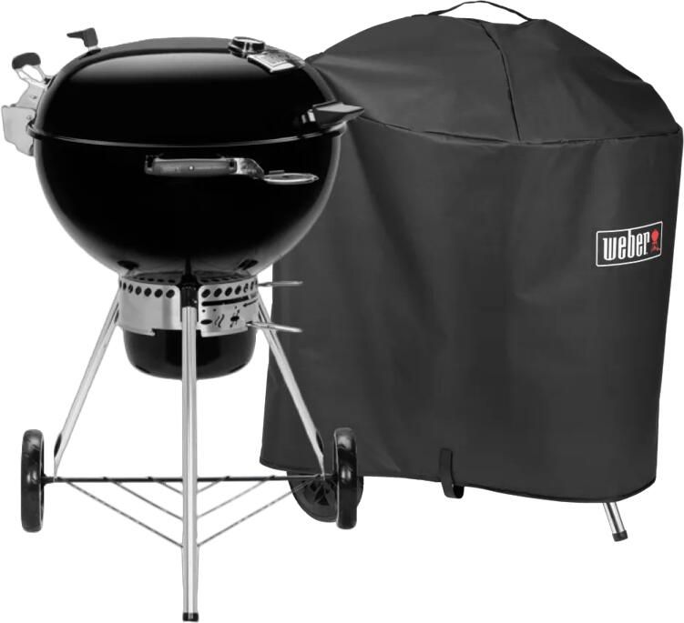Weber Master-Touch Premium E-5770 Zwart + Premium Hoes 57 centimeter
