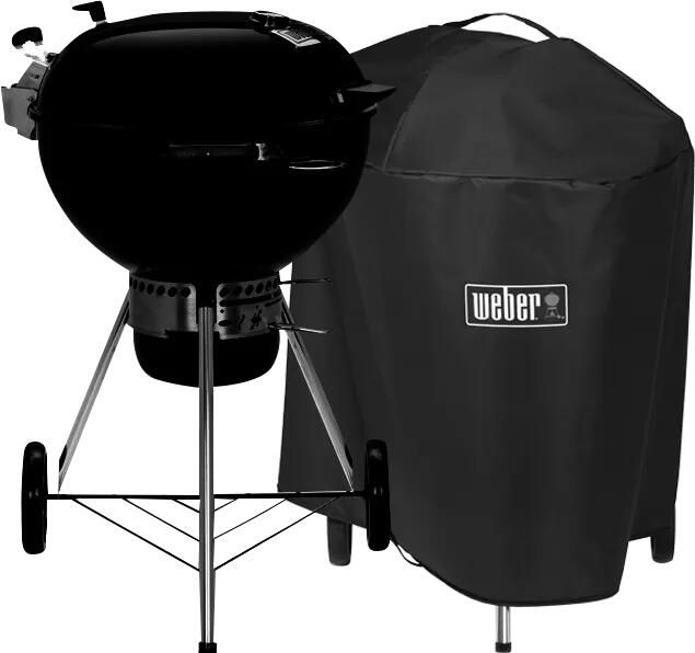 Weber Master Touch Premium SE E-5775 Zwart + Premium Hoes 57 centimeter