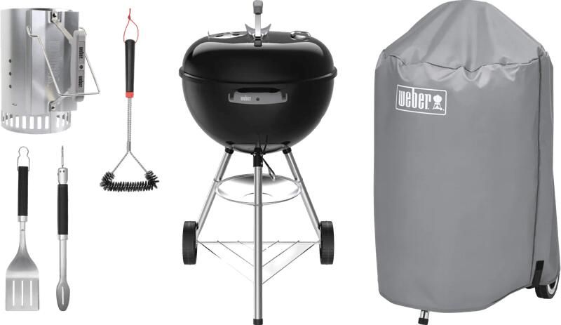 Weber Original Kettle 47 cm Zwart Starterspakket