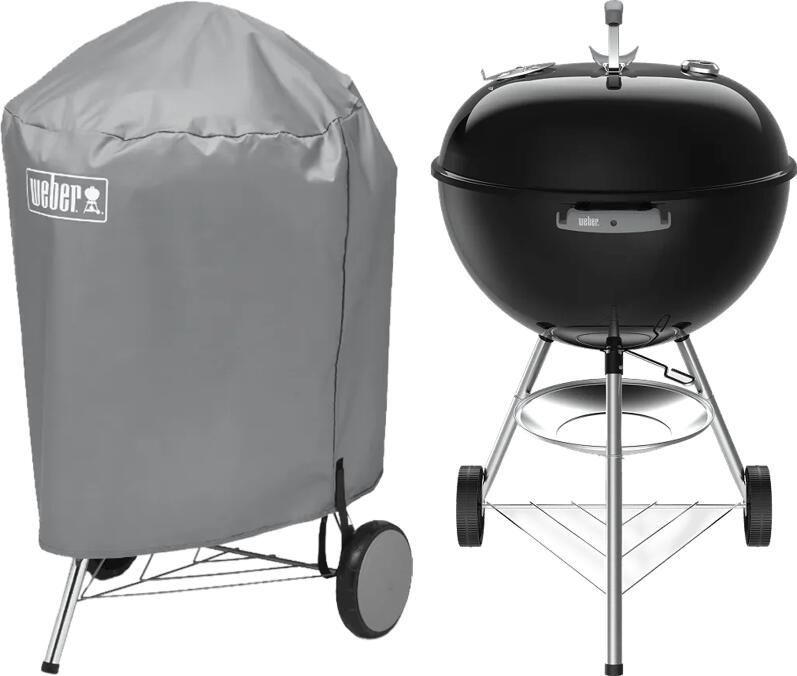 Weber Original Kettle 57 cm Zwart + Hoes 57 cm