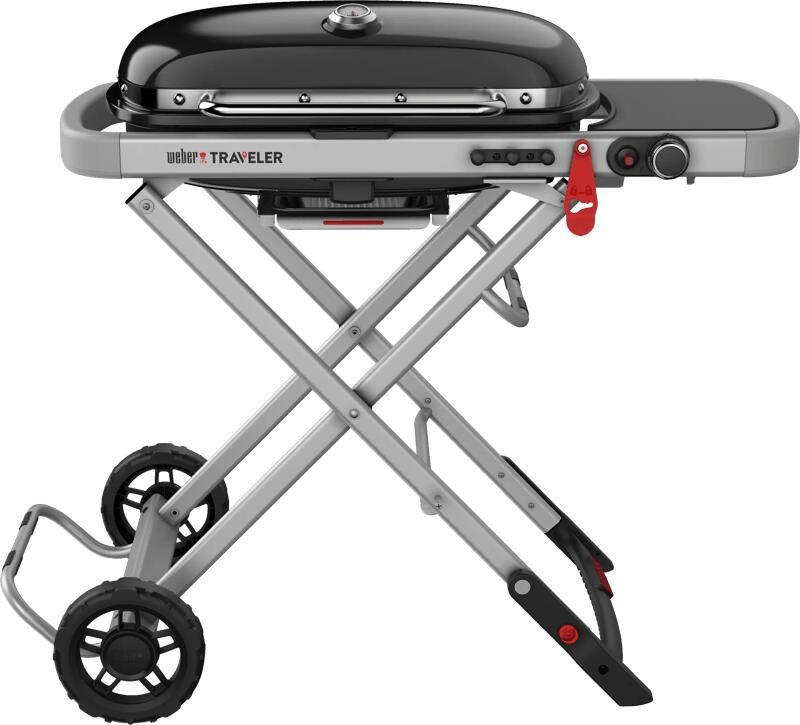 Weber Traveler Gasbarbecue Zwart 63 5x34 3 cm 1 Brander