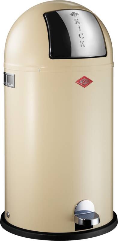 Wesco Kickboy Pedaalemmer 40 liter Amandel