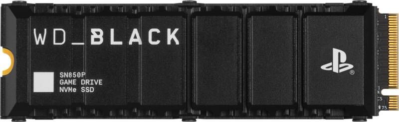 Western Digital WD Black SN850P 2TB Heatsink NVMe SSD