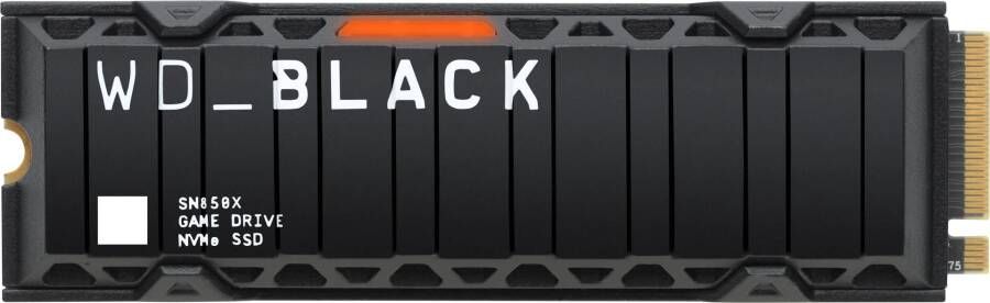 Western Digital WD Black SN850X 1TB Heatsink NVMe SSD