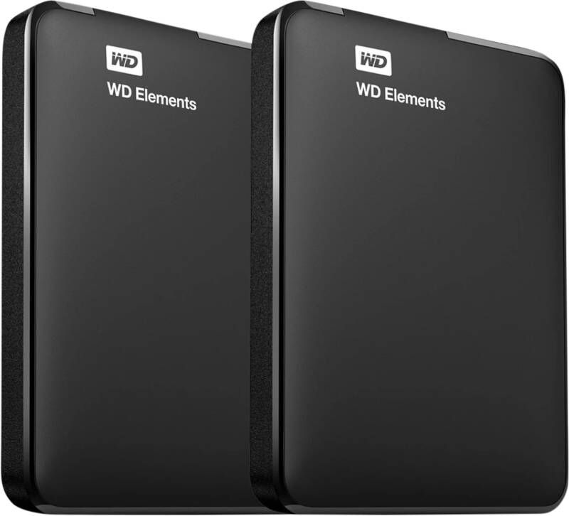 Western Digital WD Elements Portable 1TB Duo-Pack