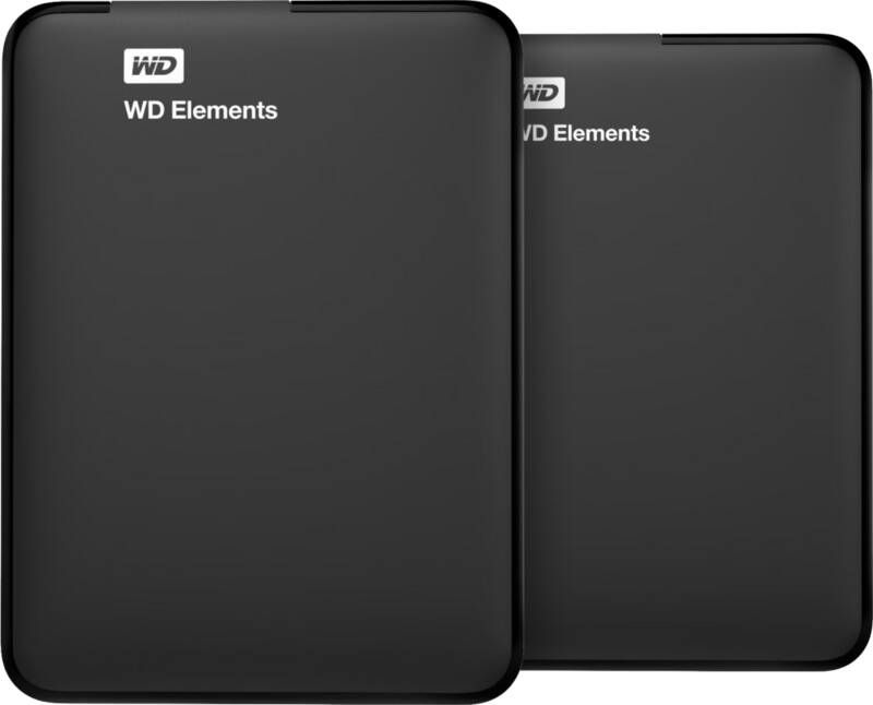 Western Digital WD Elements Portable 2TB Duo-Pack