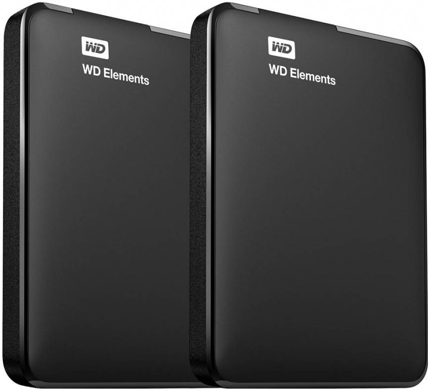 Western Digital WD Elements Portable 4TB Duo-Pack