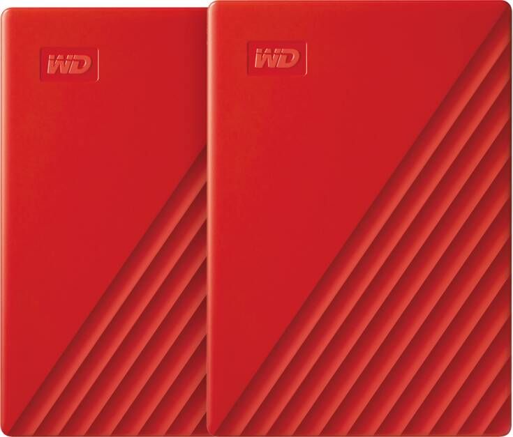 Western Digital WD My Passport 4TB Red Duo pack