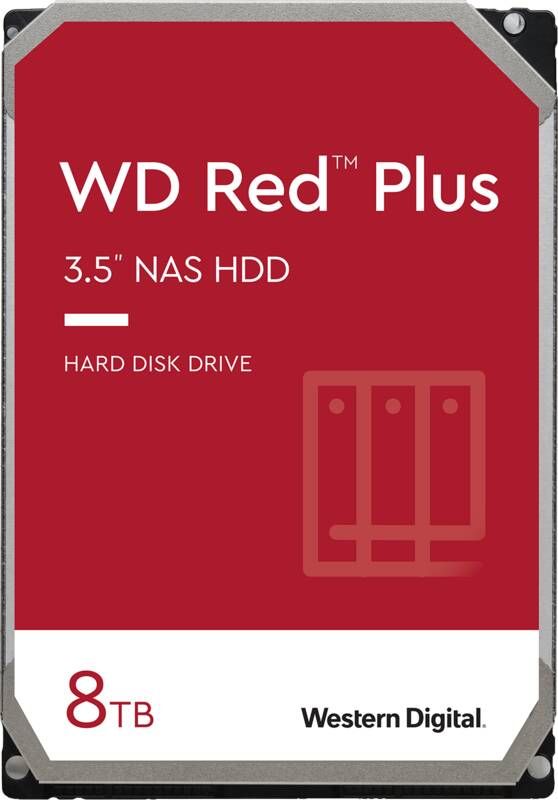 Western Digital WD Red Plus WD80EFPX 8TB