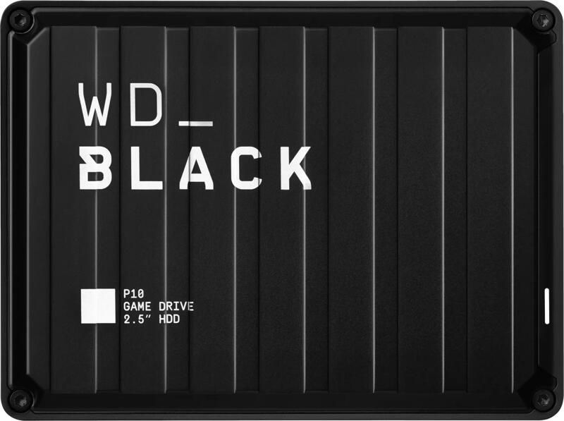 WD Black Game Drive HDD P10 portable 5TB Externe harde schijf Zwart