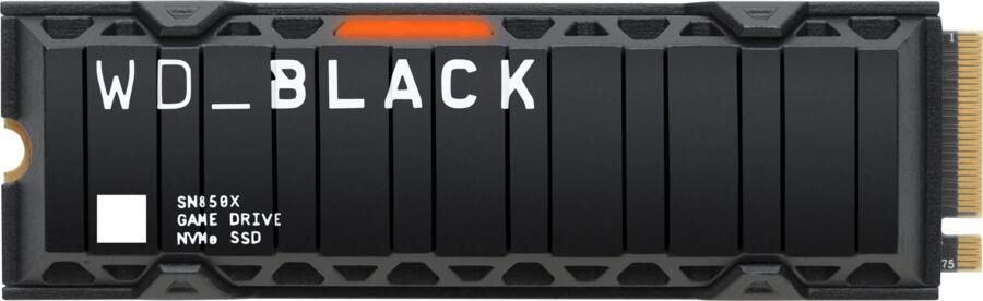 Western Digital WD Black SN850X 1TB Heatsink NVMe SSD