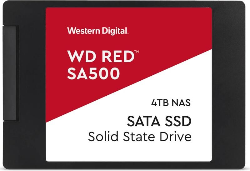 Western Digital WD RED SA500 SATA SSD 4TB