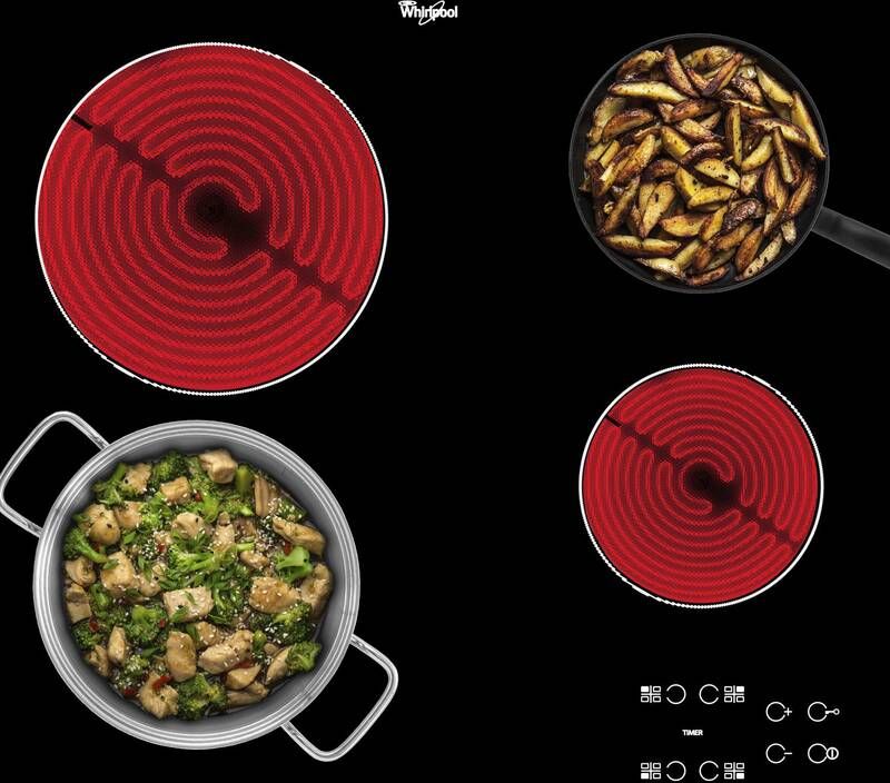 Whirlpool Kookplaat Vitro AKT8090NE | Vitrokeramische kookplaten | Keuken&Koken Kookplaten | AKT 8090 NE