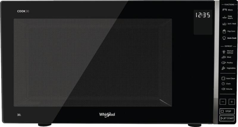 Whirlpool Microgolf Zwart MWP301B | Microgolfovens | Keuken&Koken Microgolf&Ovens | MWP 301 B - Foto 1