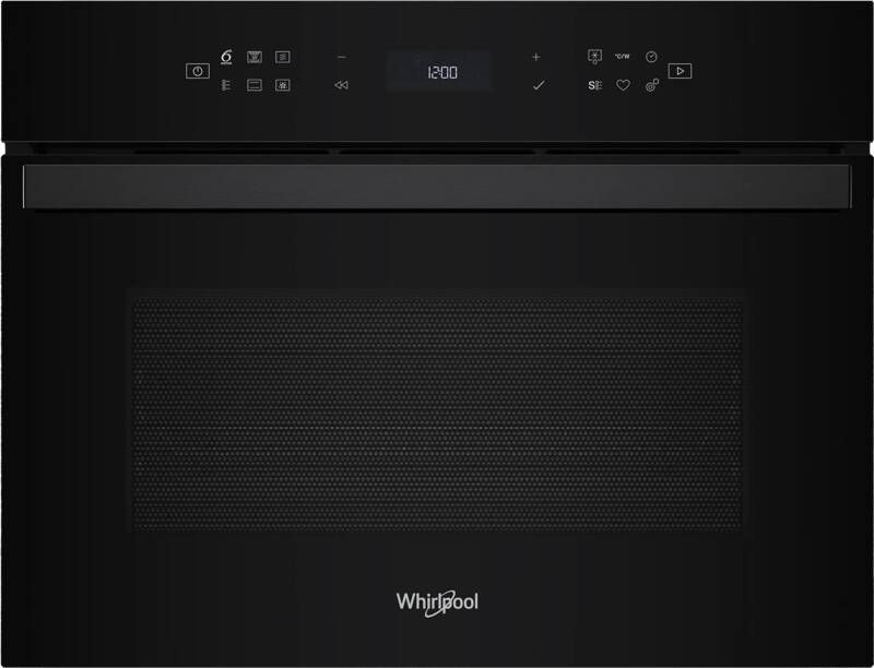 Whirlpool WCW6O7HTB Inbouw combimagnetrons Zwart