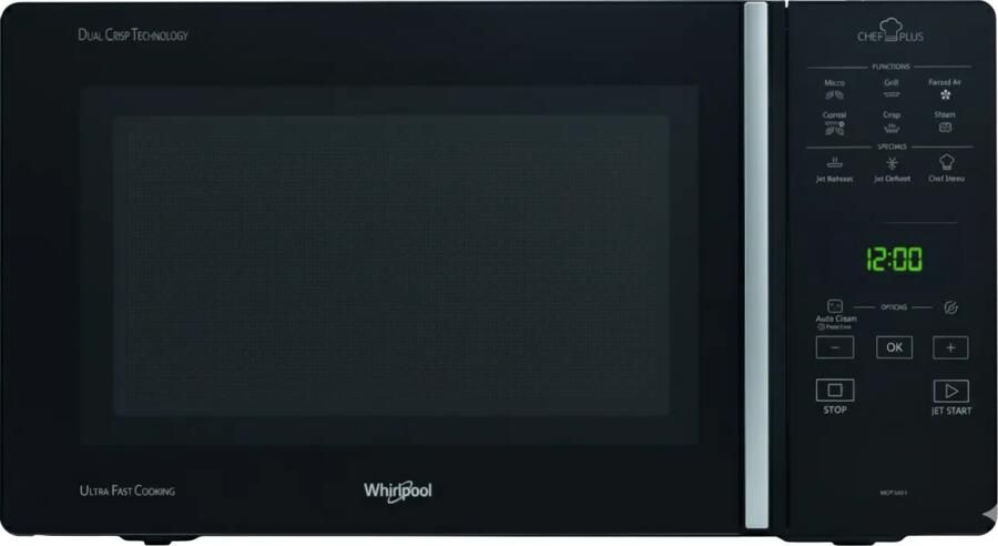Whirlpool MCP349BL | Microgolfovens | Keuken&Koken Microgolf&Ovens | MCP 349 BL