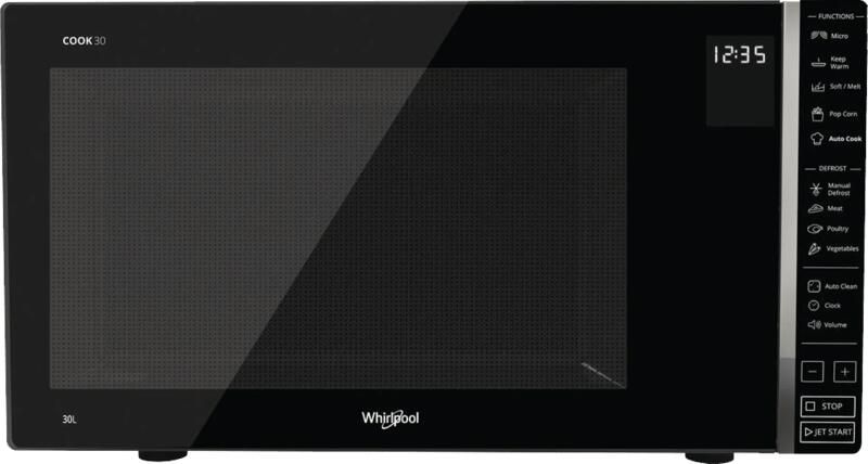 Whirlpool Microgolf Zwart MWP301B | Microgolfovens | Keuken&Koken Microgolf&Ovens | MWP 301 B