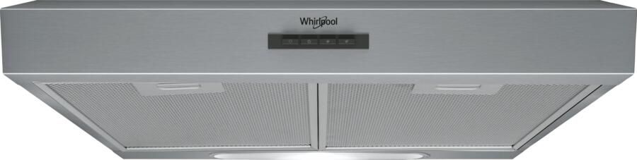 Whirlpool WSLK 66 2 AS X Wandafzuigkap LED Verlichting Energieklasse C