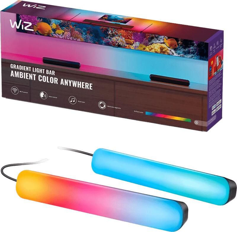 WiZ Connected WiZ Gradient Light Bar 2-pack