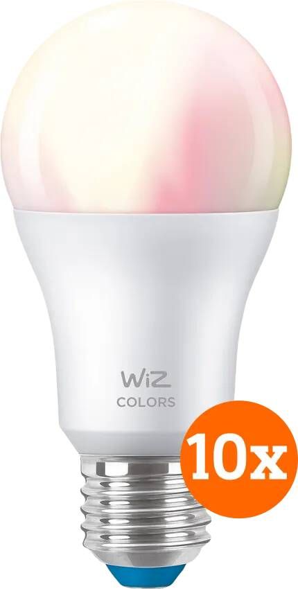 WiZ Connected WiZ Smart lamp 10-pack Gekleurd en Wit Licht E27