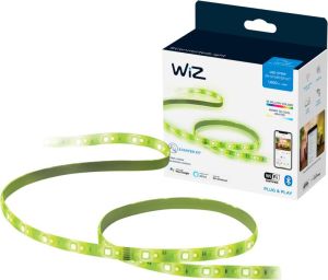 WiZ Ledstrip Starterset Slimme LED Verlichting Gekleurd en Wit Licht 2 Meter WiFi Basis