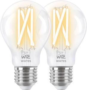 WiZ Smart Filament lamp Standaard 2-pack Warm tot Koelwit Licht E27